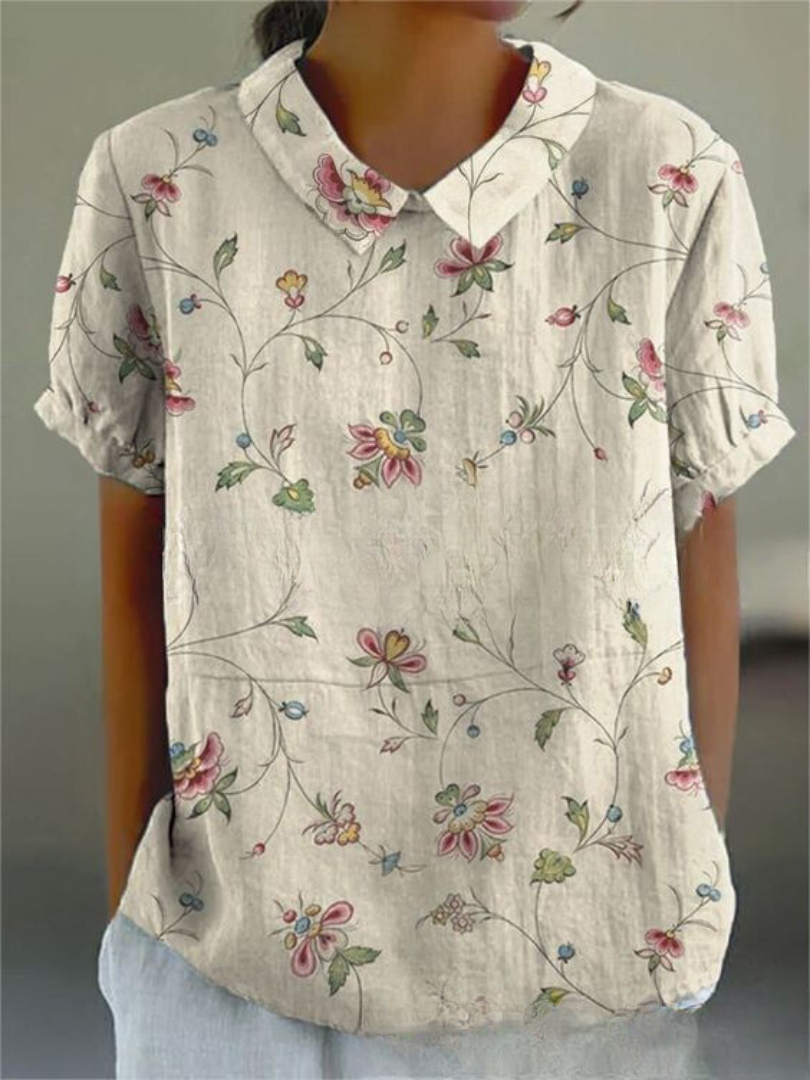 Shirt met vintage print