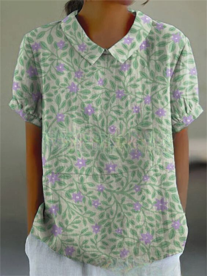 Shirt met vintage print