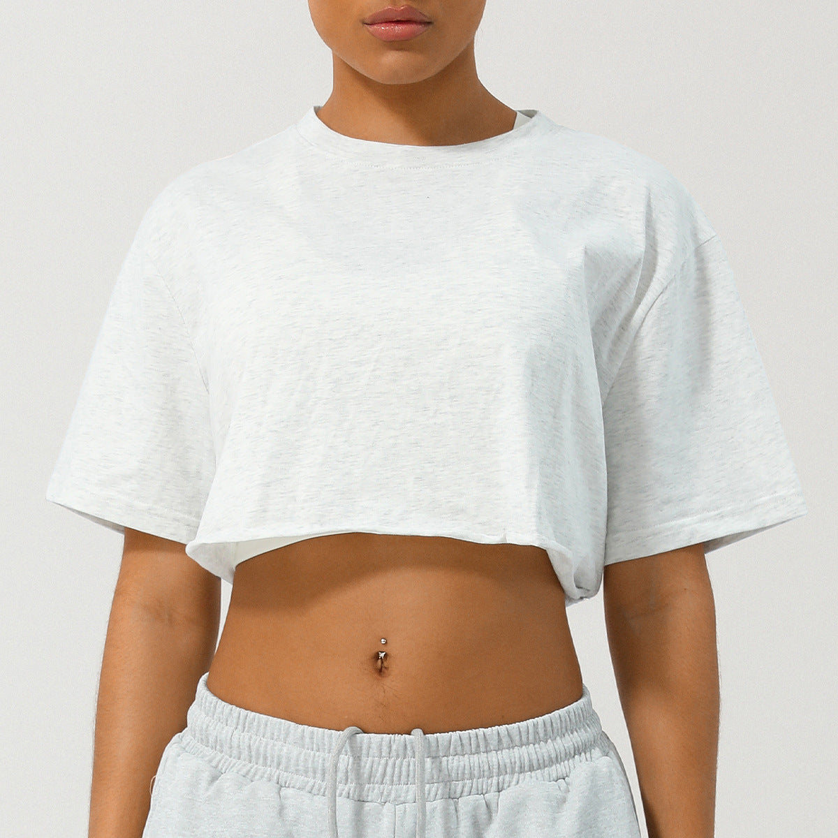 Relaxed Fit Crop Tee